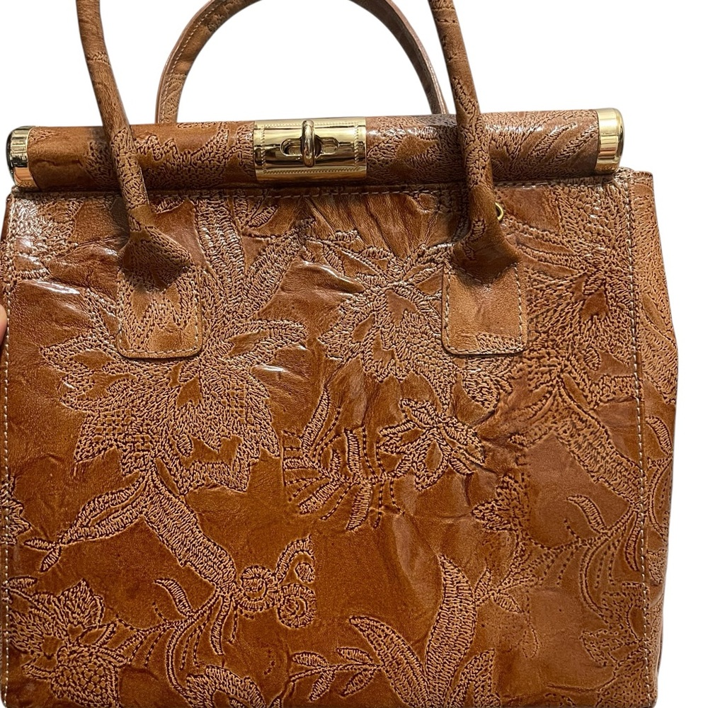 πPELLE DI GIADA BORSE ON PELLE. MADE IN ITALY, Elegant Brown Leather Handbag - Picture 14 of 16